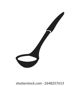 Diseño de logotipo de Vector de icono de cucharón simple