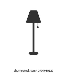 Simple Lamp Vector Design Icon