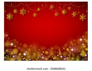 Einfache Landschaft von Weihnachtsbaum und Illustrationen