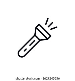 Simple lantern line icon. Stroke pictogram. Vector illustration isolated on a white background. Premium quality symbol. Vector sign for mobile app and web sites.