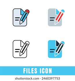 Iconos simples del ordenador portátil en diversos diseños Vector conjunto