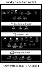 Simple Laundry Guide Symbol 