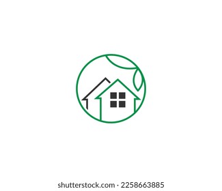 Ilustración de vectores de estilo lineal con el diseño de la plantilla de diseño del logotipo de la página principal de la hoja simple.