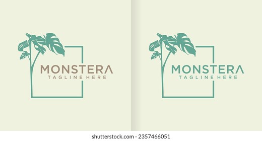 Simple Leaf Logo Design, Flat Plant Logo Design, Icon Design, Nature