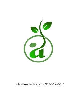 THE SIMPLE LEAF LOGO VEKTOR