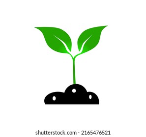 THE SIMPLE LEAF LOGO VEKTOR