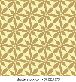 Simple leaf pattern. Vector background.