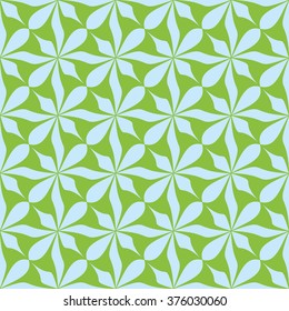 Simple leaf pattern. Vector background.