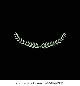 Simple Leaves On Branch Icon.