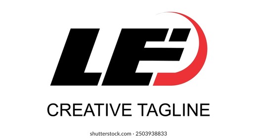 Simple LEE letter vector, free logo design.