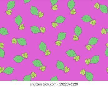 Simple lemon citrus seamless pattern, yellow fresh lemons with blue leaves endless pattern isolated on white. Lemon background, fresh summer and spring citrus fruit tropical seamless pattern