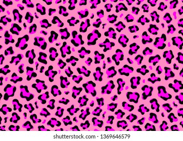 Retro Magenta Leopard Print Background Stock Photo 10462177 | Shutterstock