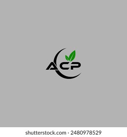 Simple Letter ACP logo design template vector illustration. Alphabet Letter ACP Technology Logo Design Pixel Element.
