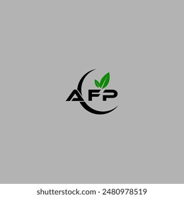 Simple Letter AFP logo design template vector illustration.