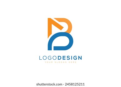 Simple Letter B Arrow Logo Creative Design Template