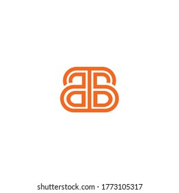 einfacher Buchstabe b mit Logo