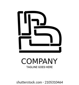 Simple letter B logo design. Perfect for t-shirts, etc.