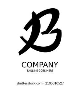 Simple letter B logo design. Perfect for t-shirts, etc.