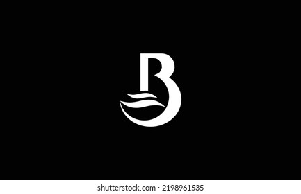  Simple letter B monogram stylish type design logo 