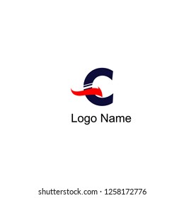 simple letter c logo icon
