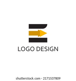 simple letter A D for logo company design