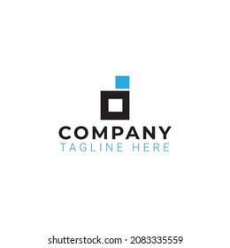 
simple letter D logo vector.
