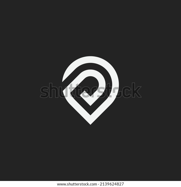 Simple Letter D Pin Point Map: เวกเตอร์สต็อก (ปลอดค่าลิขสิทธิ์ ...
