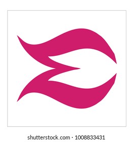 Simple letter e logo