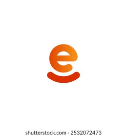 simple letter E logo icon design template. brand business logo Vector