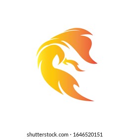 Simple letter F logo design