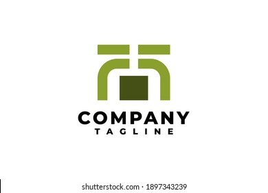 simple letter ff logo good for any business