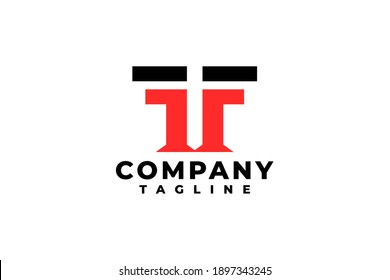 simple letter ff logo good for any business