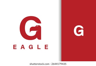 SIMPLE LETTER G EAGLE LOGO