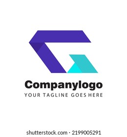 Simple Letter G Logo Company Stock Vector (Royalty Free) 2199005291 ...