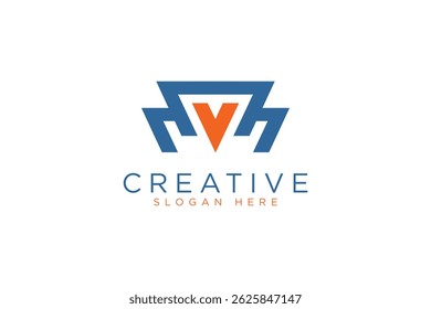 simple letter hvh logo icon vector design template concept