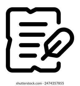 Icono de letra simple. El ícono se puede usar para Sitios web, Plantillas impresas, Plantillas de presentación, ilustraciones, etc