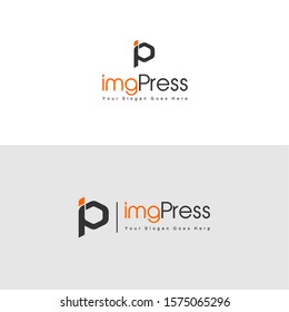 Simple letter IP or PI in connected hexagon Image graphic icon logo design abstract concept vector stock. Can be used as a symbol related to initial or monogram