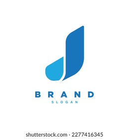 Simple letter J logo for your your brand or business
