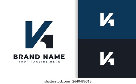 SIMPLE LETTER K LOGO DESIGN