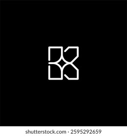 Simple Letter K shine or K house logo concept vector icon