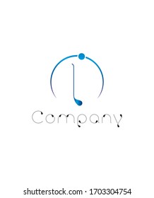 Plantilla de diseño del logotipo L de letra simple, logotipo vectorial para identidad empresarial y de empresa 
