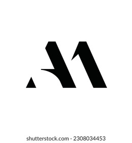 simple letter A logo for all types of company