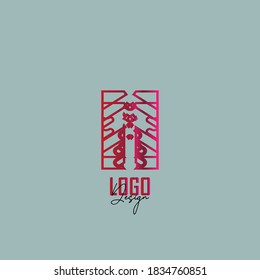simple letter a logo, with a blend of elegant and modern lines