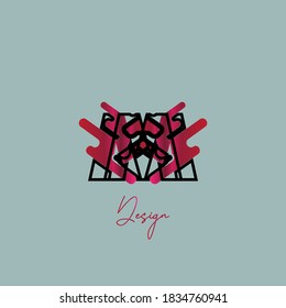 simple letter a logo, with a blend of elegant and modern lines