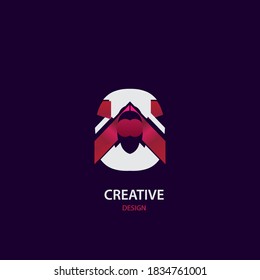 simple letter a logo, with a blend of elegant and modern lines