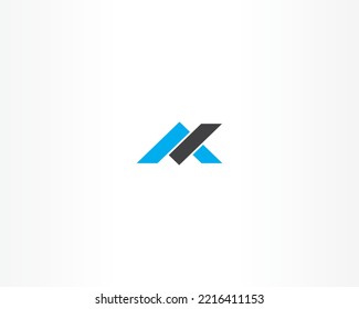 Simple letter A logo design concept