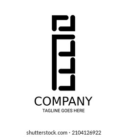 Simple letter I logo design. Perfect for t-shirts, etc.
