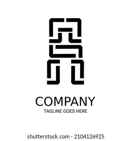Simple letter A logo design. Perfect for t-shirts, etc.
