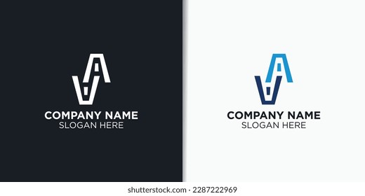 simple letter A logo design vector, alphabet logo concept