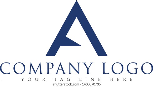 Simple A Letter Logo Design.this is high resolution,creative and unique company logo.you can use this logo for your company and website.this is print ready logo.